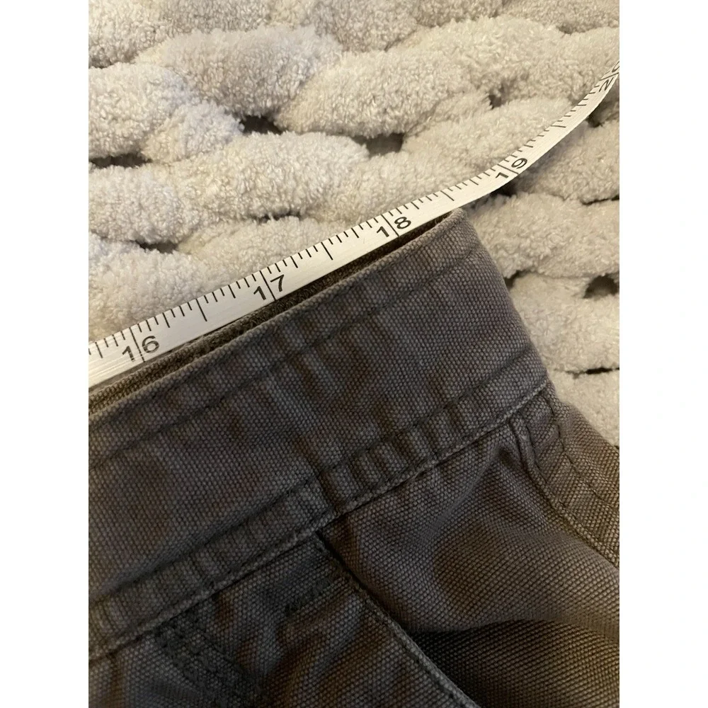 Columbia Omni-Shield Men's 38 Green Khaki Cotton Cargo Hiking Utility Shorts 9
